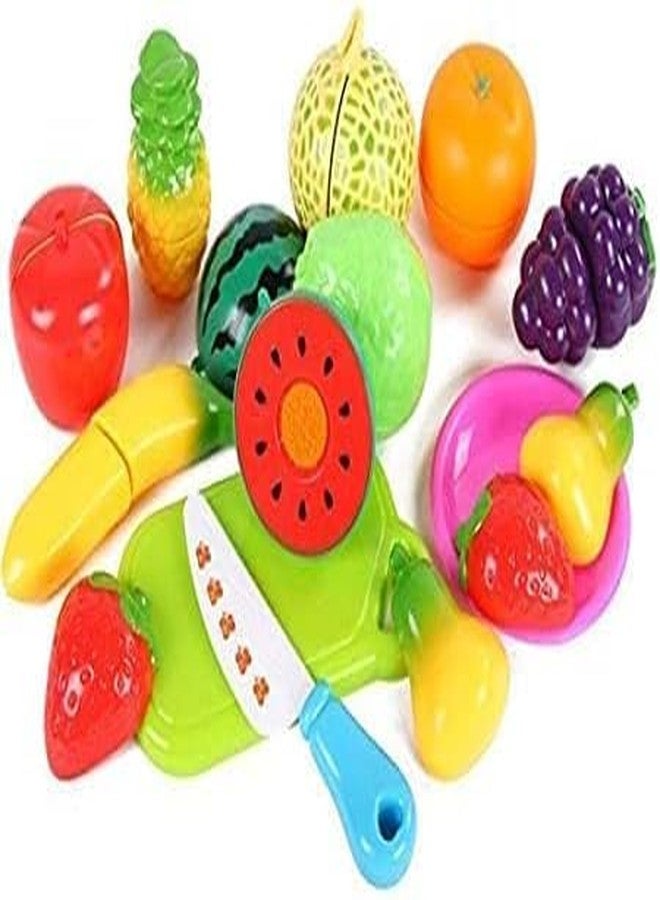 Manos Realistic Fruitscutting Toy / Vegetables Cutting Toy I Realistic Sliceable Fruits Cutting Toy for Kids - Image 1